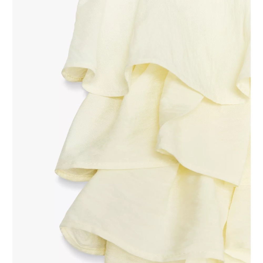 Zara Ruffled Bandeau Top - Picture 7 of 7